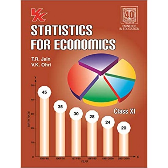 Statistics for Economics - Class 11 - CBSE (2020-21) by T R Jain and V K Ohri