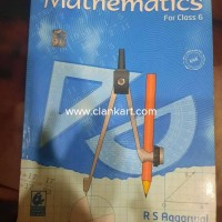 Mathematics for Class 6 by Rs aggarwal