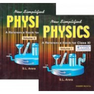 SL ARORA New Simplified Physics: A Reference Book - Class 11 set of 2 books 