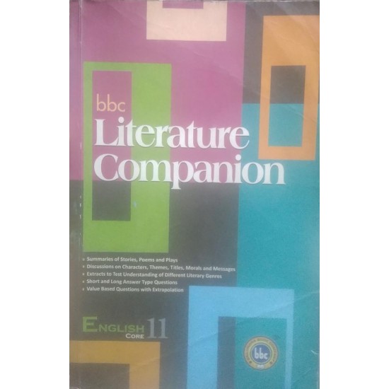 BBC Literature Companion English Core Class 11