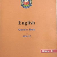 English Question Bank 2016-2017 class 11 by Amity University