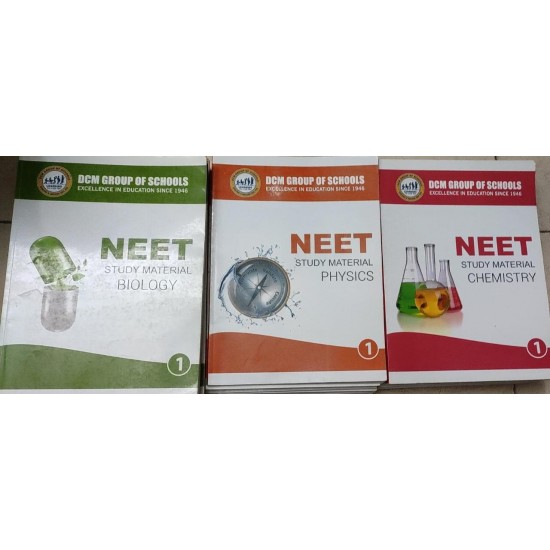 NEET Study Material for NEET UG by DCM Group of Schools