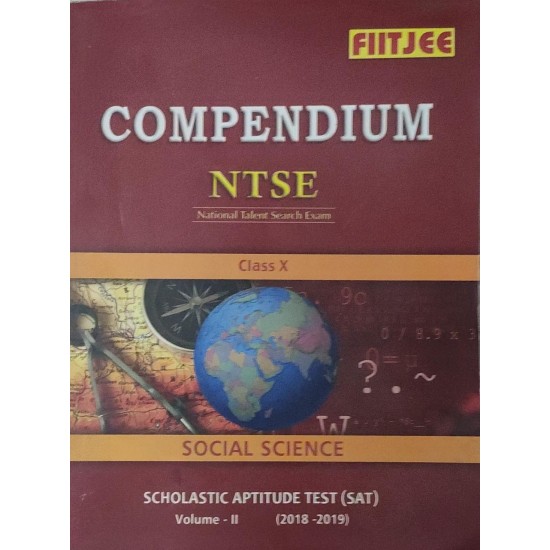 Compendium NTSE Class Social Science Class 10th by FIIT JEE 