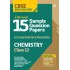Cbse New Pattern 15 Sample Paper Chemistry Class 12 for 2021 Exam with Reduced Syllabus by Arihant Publication 