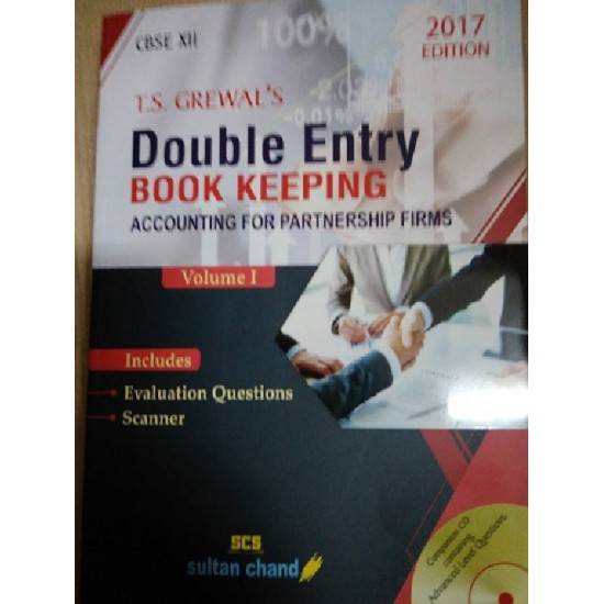 Double Entry Book keeping For Class 12 by T.S. Grewal
