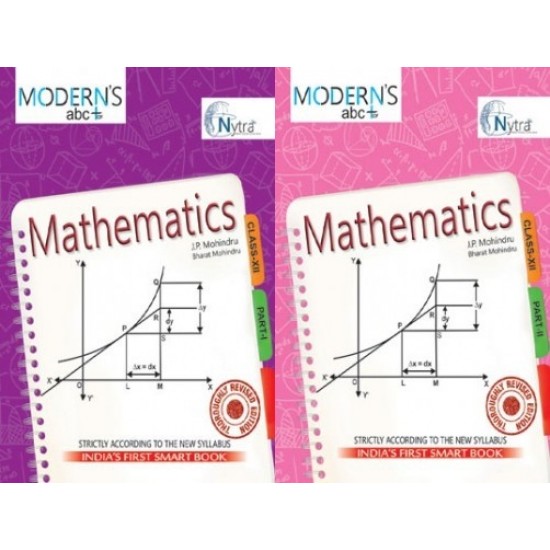 Moderns ABC Plus Of Mathematics Class 12 Both Parts Included