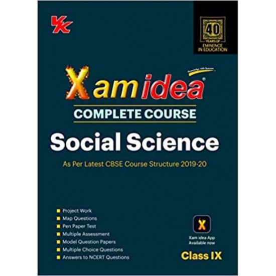 Xam Idea Complete Course Social Science Class 9 Cbse by VK