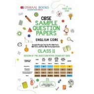 CBSE Sample Question Paper Class 11 English Core (For March 2019 Exam) by Oswaal Publications