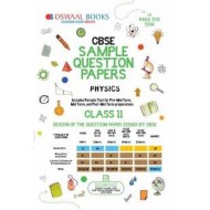 CBSE Sample Question Paper Class 11 Physics (For March 2019 Exam) by Oswaal Publication