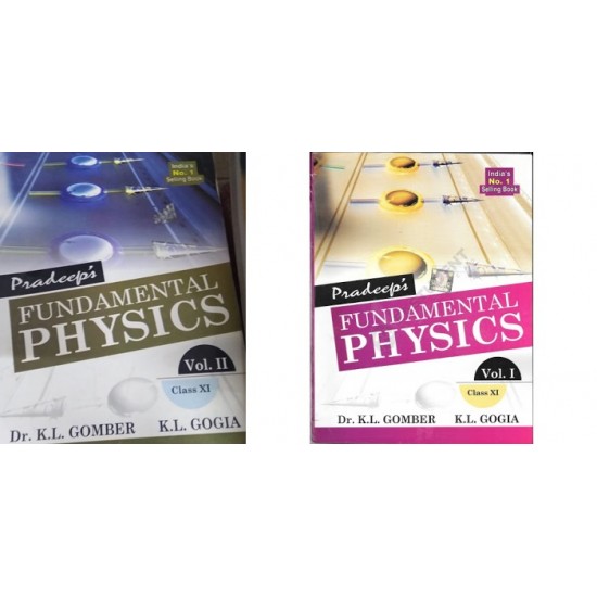 Pradeep's Fundamental Physics Class 11 Set Of 2 Vol : Cbse Kl Gomber Kl Gogia, 
