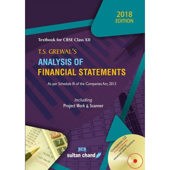 T.S. Grewal's Analysis of Financial Statements - CBSE XII: Textbook for CBSE Class XII 2018-19 Session by  T.S. Grewala