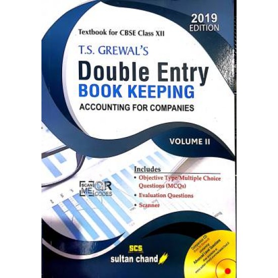 T.S. Grewal's Double Entry Book Keeping (Accounting for Companies) by  Grewal T.S