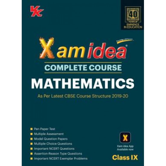 Xam Idea Complete Course Mathematics by VK