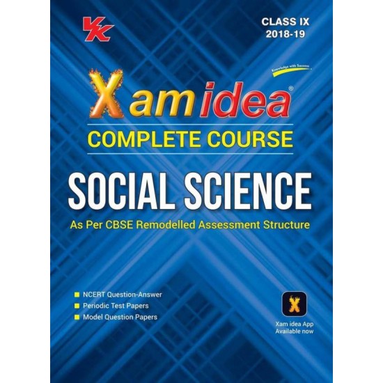 Xam Idea Complete Series Social Science for CBSE Class 9 by  VK Global Publications Private Limited