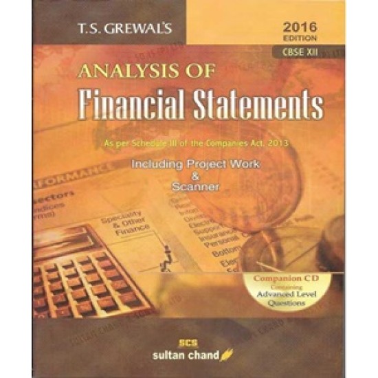 Analysis of financial statements by TS Grewal for Class12