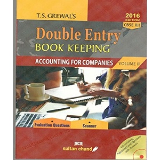 Double Entry Book Keeping Part-2 for Class 12 by T.S Grewal 