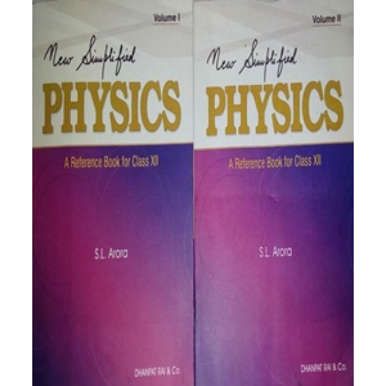 Physics Class 12 by SL Arora Both Volume Included