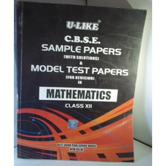 U like model Test papers Mathematics for Class12