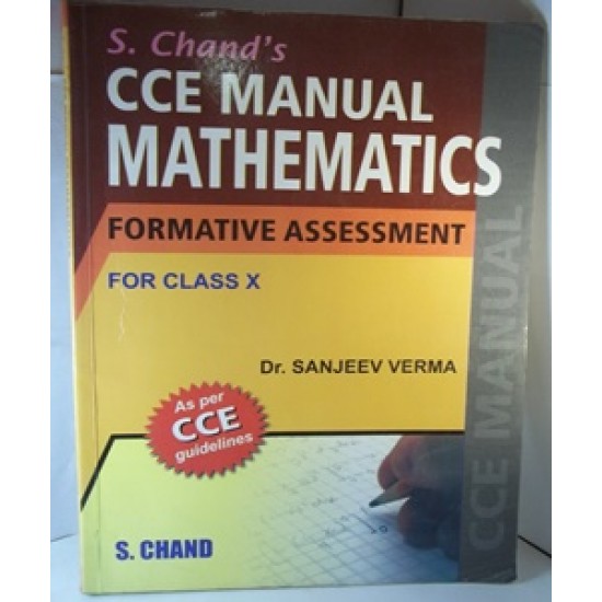 CCE Manual MAthematics Class 10
